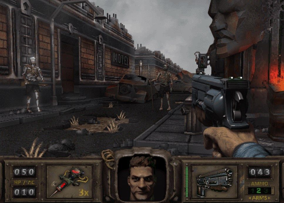  Fallout 1 с видом от первого лица