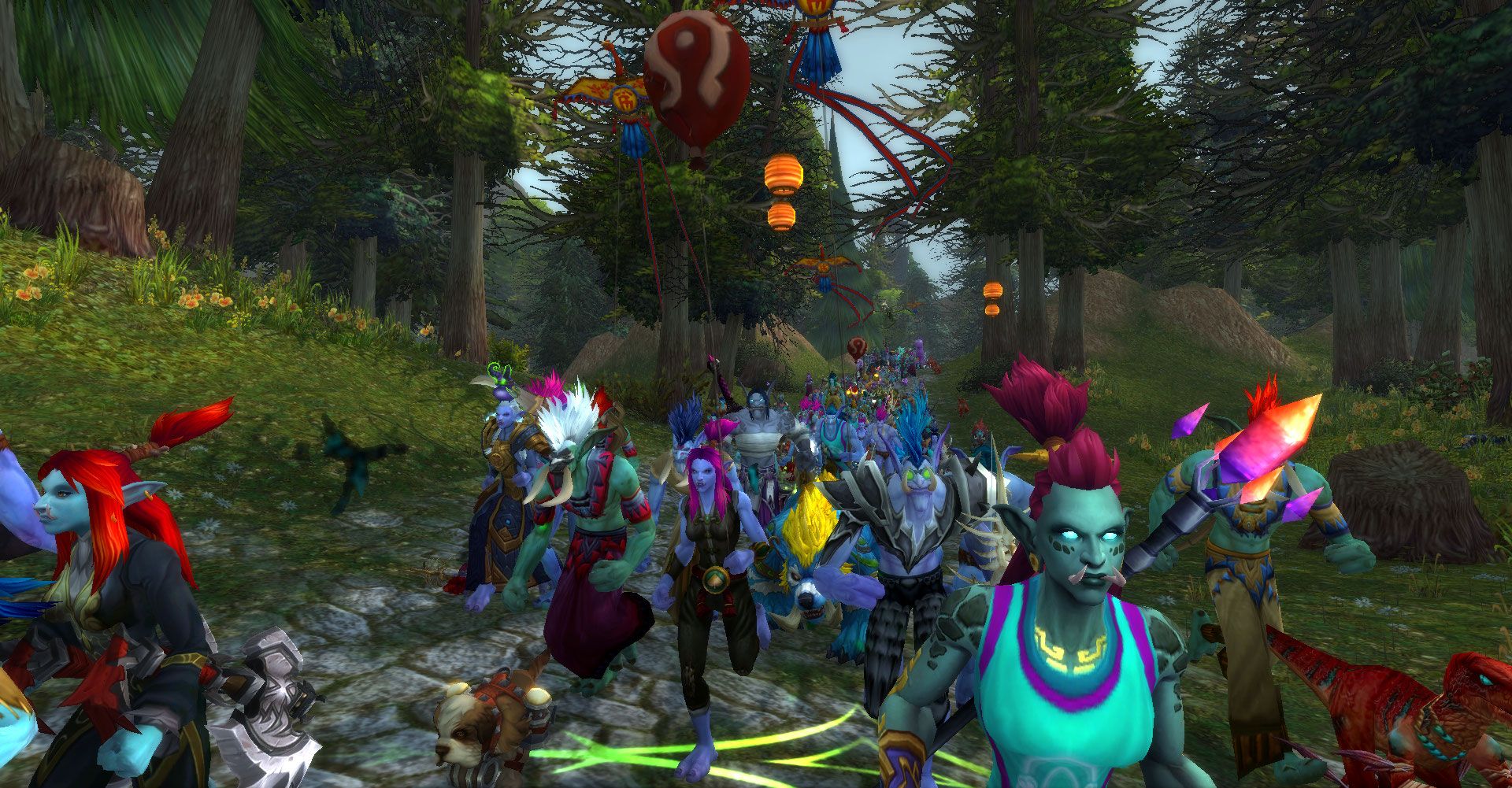 Забег троллей в World of Warcraft