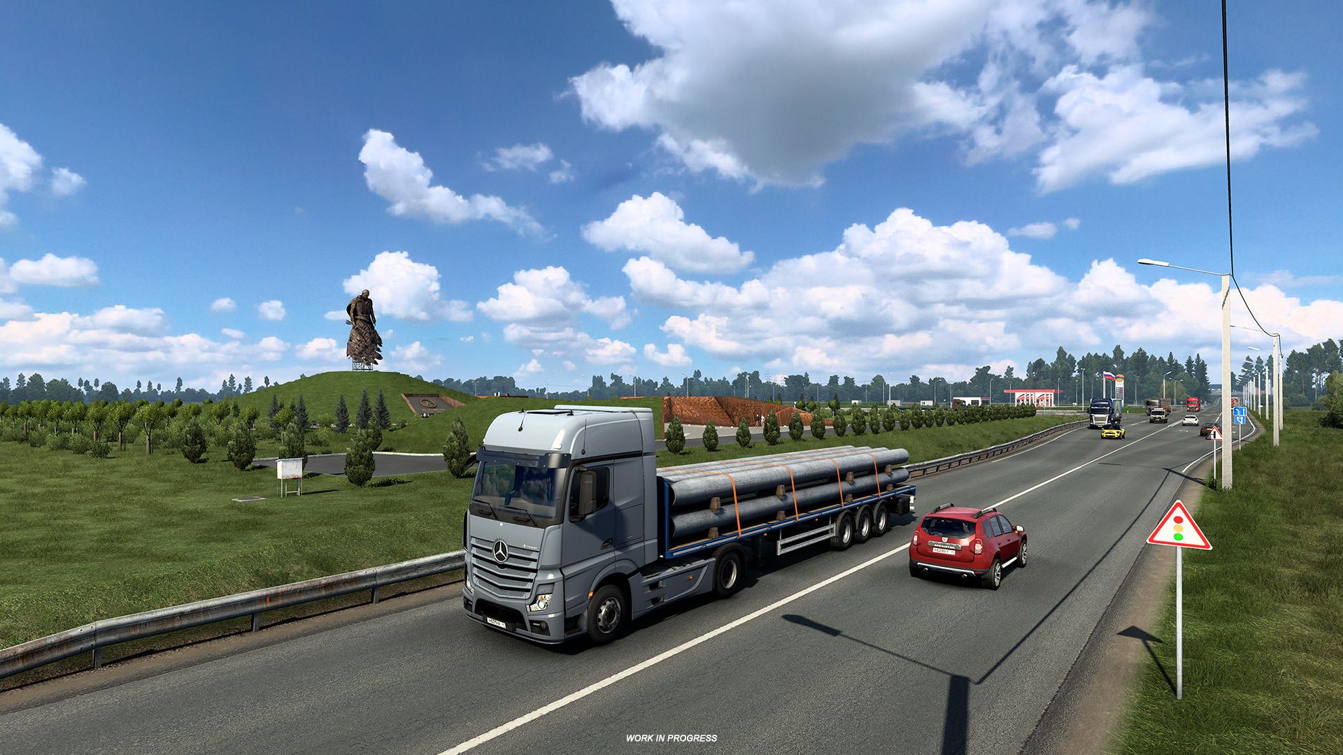 Разработчики Euro Truck Simulator 2 показали новые скриншоты из DLC про  Россию