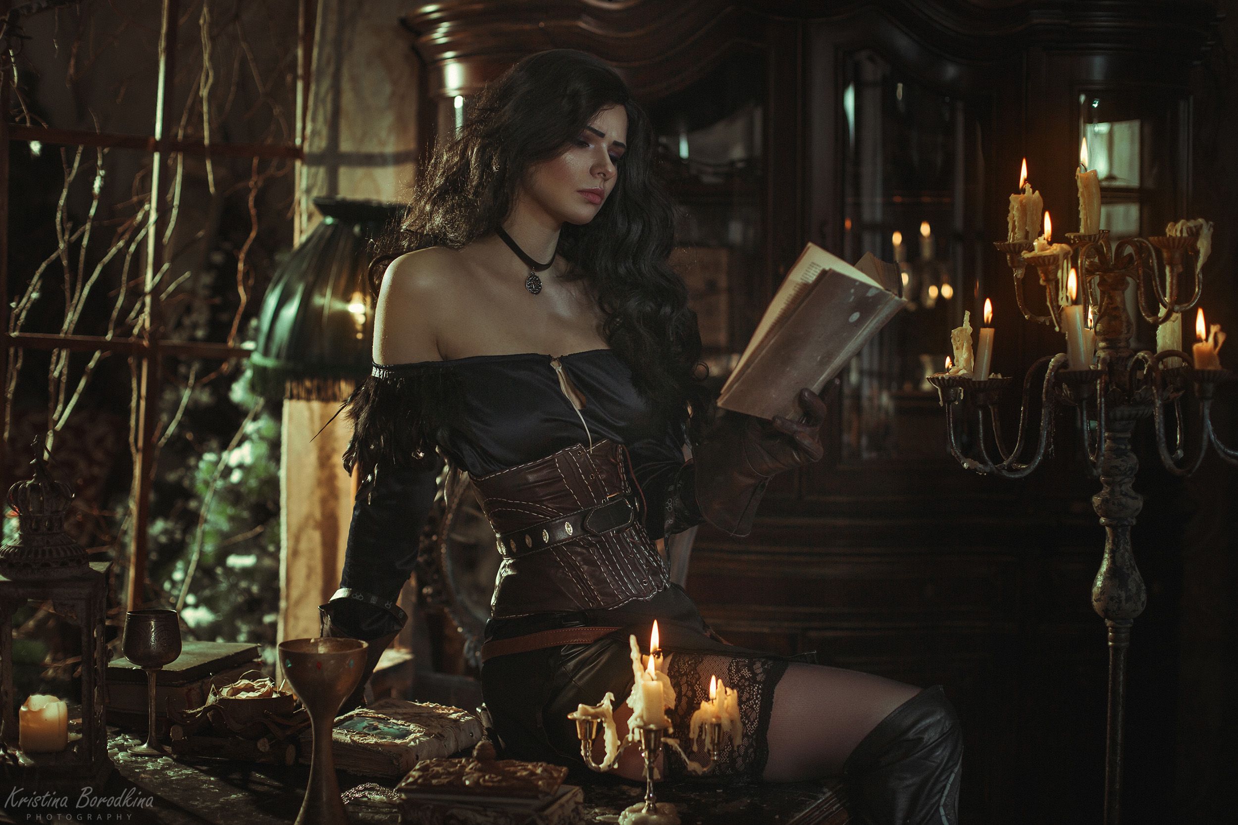 The witcher 3 yennefer cosplay фото 3