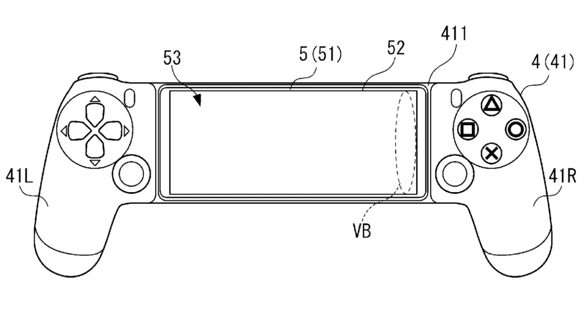Патент геймпада Sony. Источник: VGC