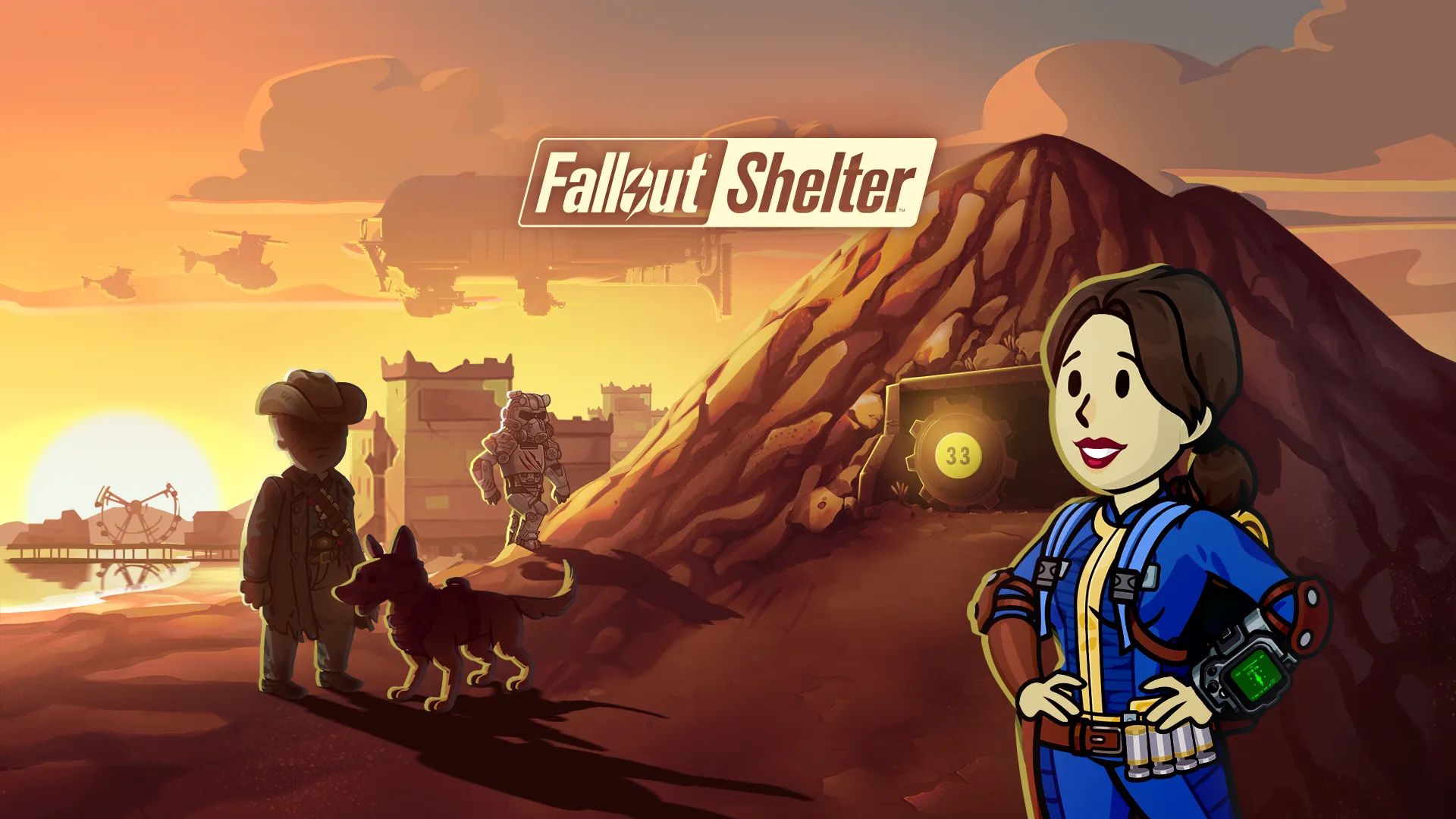 В Fallout Shelter вышло обновление в честь сериала по вселенной