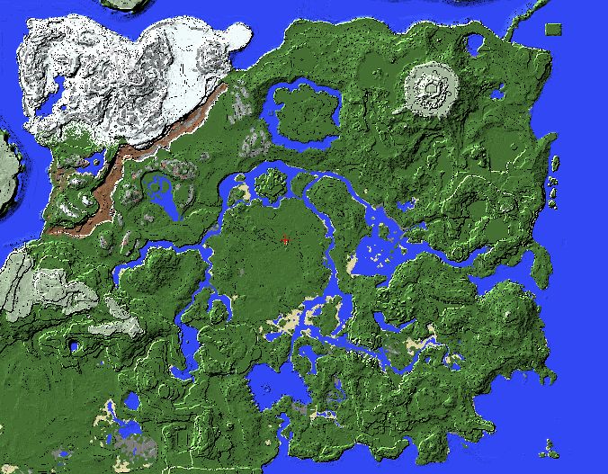 Карта The Legend of Zelda: Breath of the Wild | Источник: reddit