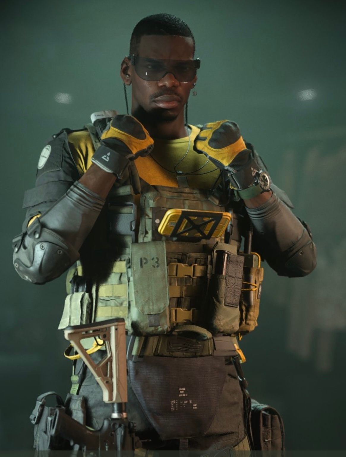 Поль Погба в качестве оператора из Call of Duty