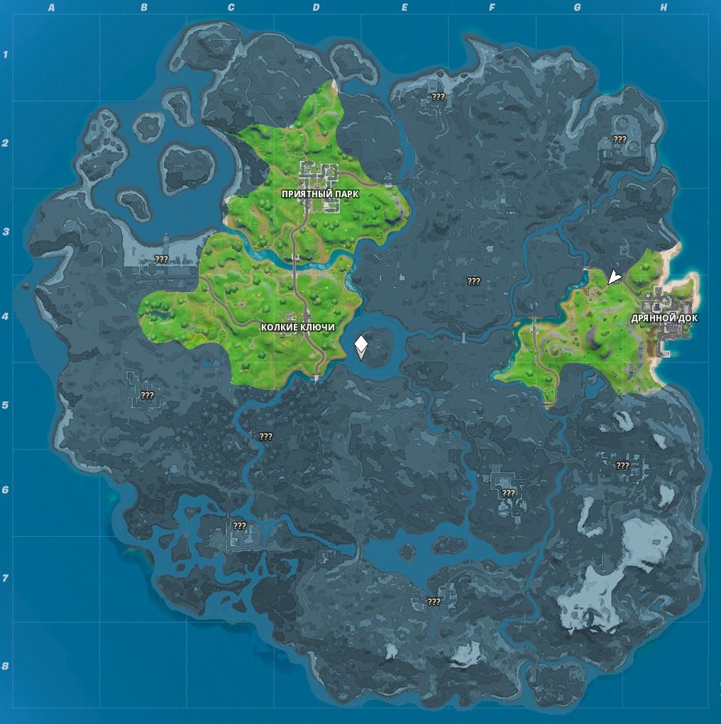 Новая карта Fortnite