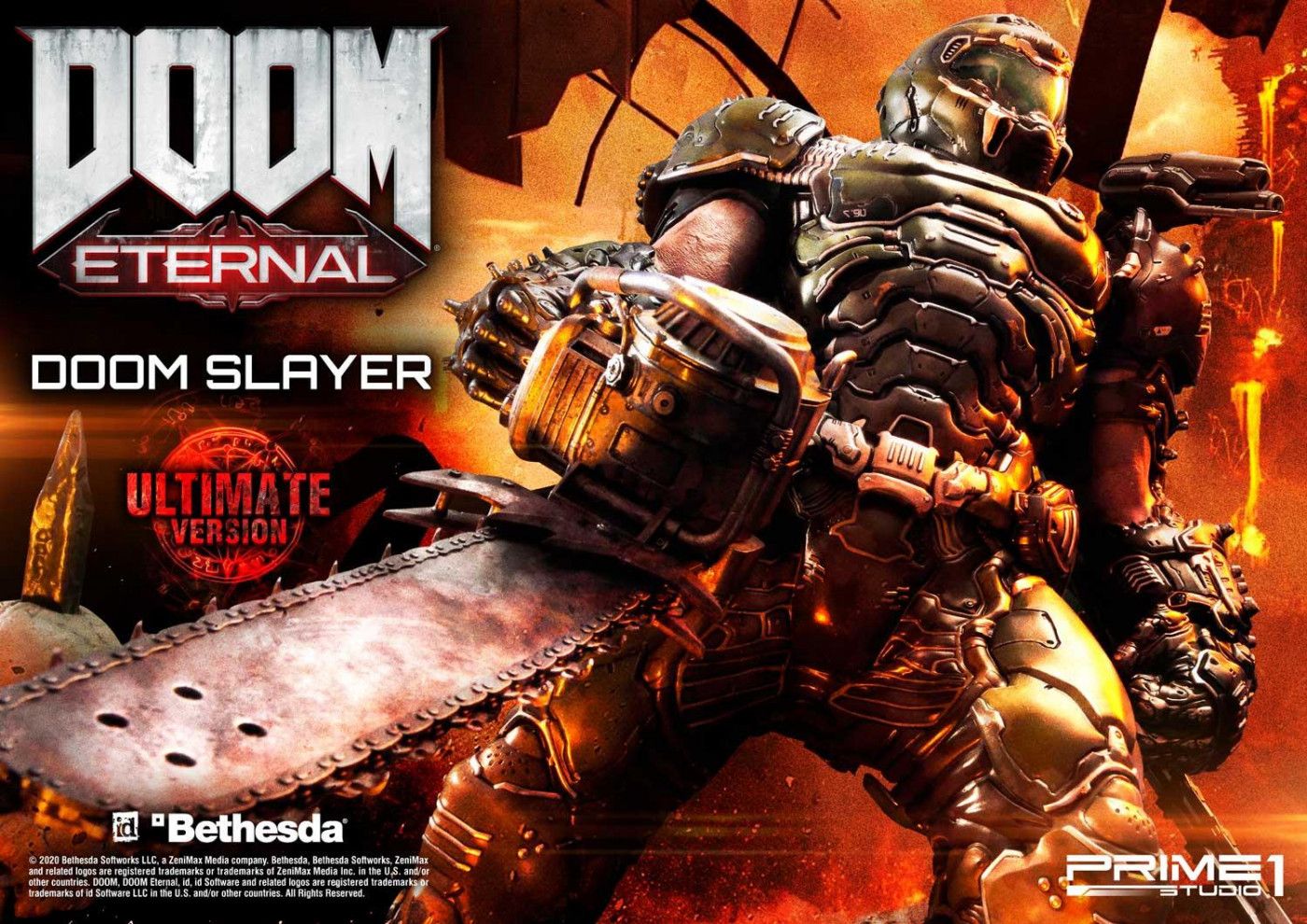 Метровая фигурка Думгая из Doom Eternal поступит в продажу в 2021 году