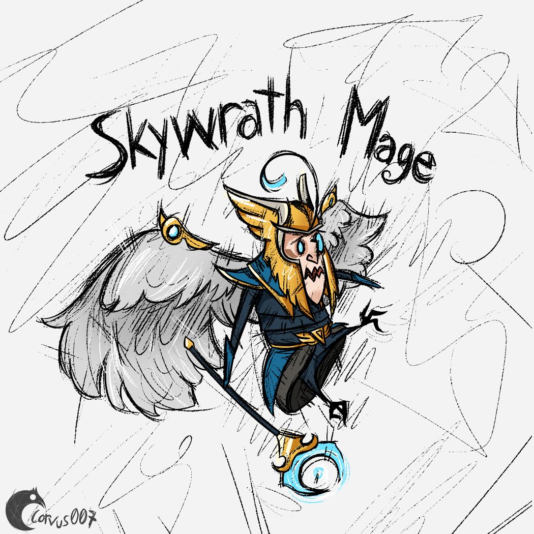 Skywrath Mage от Corvus007