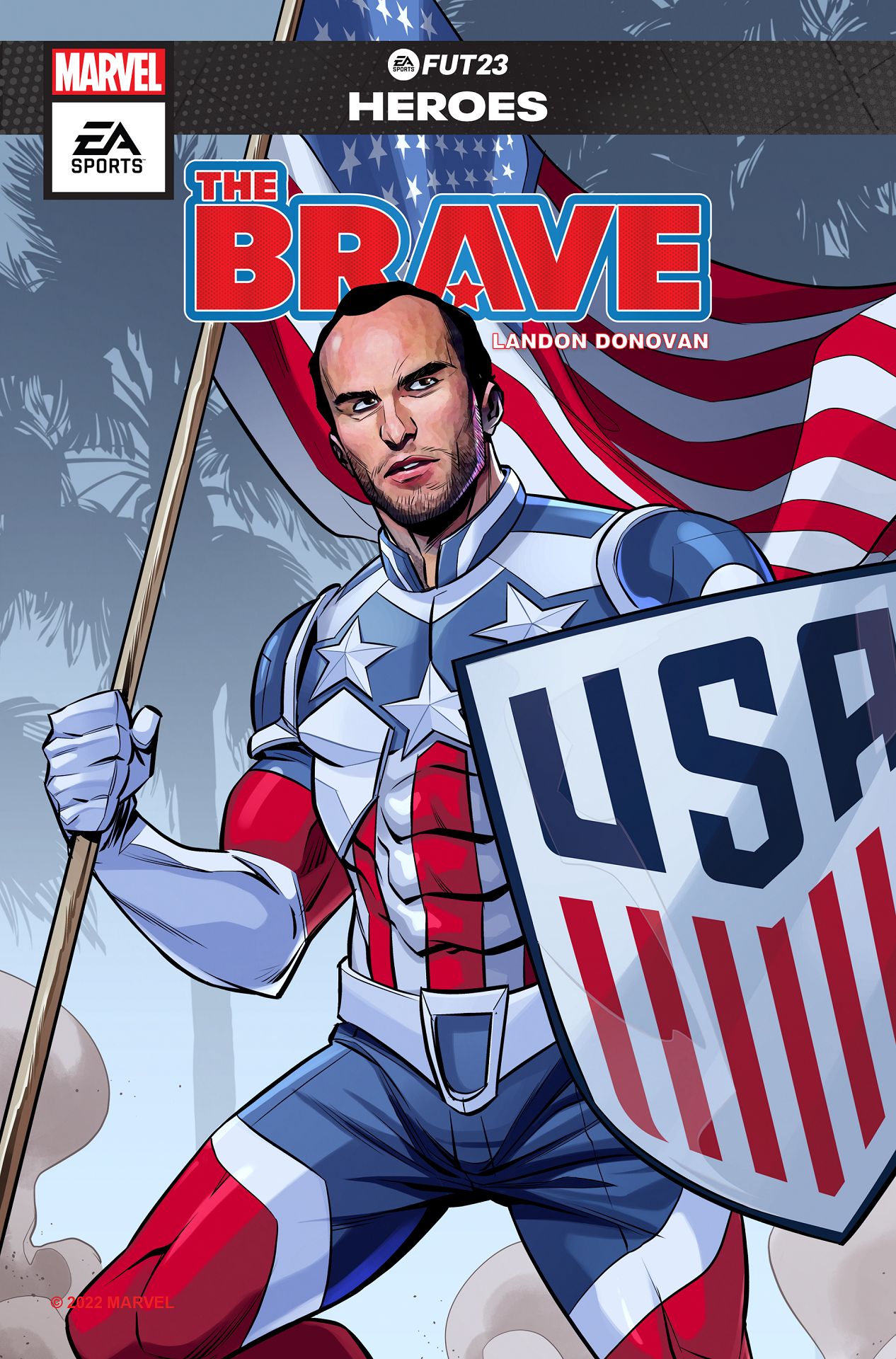 Лэндон Донован, The Brave.
Источник: Marvel и EA Sports