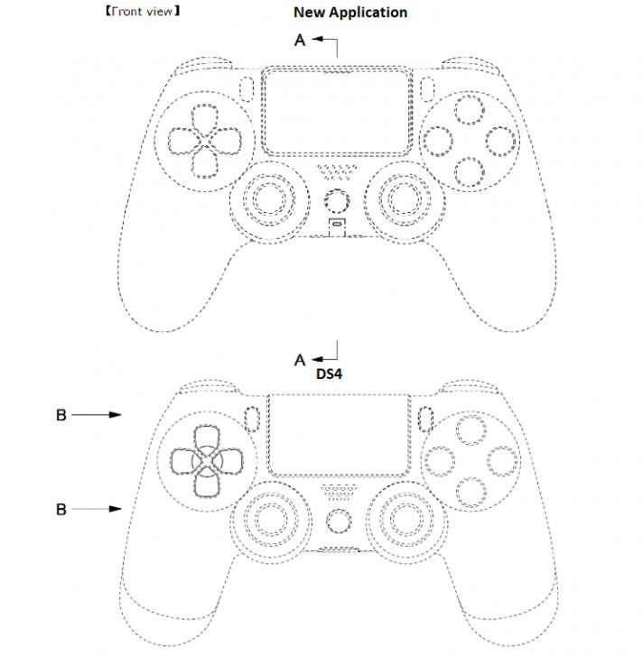 Сравнение нового контроллера и DualShock 4