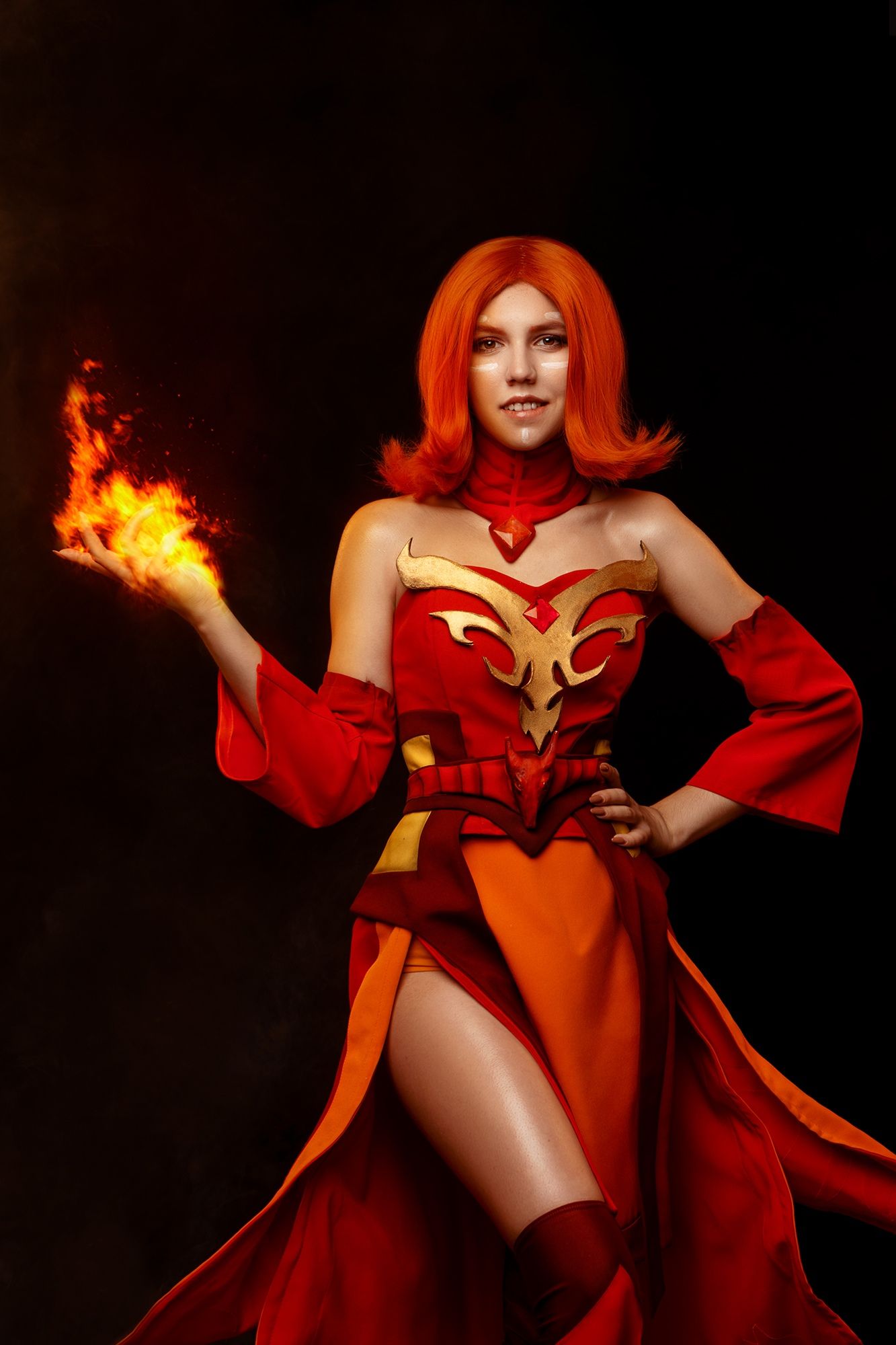 Косплей на Lina из Dota 2. Косплеер: Дуся Ростовцева. Фотограф: Дарья Мезенцева. Источник: vk.com/torati