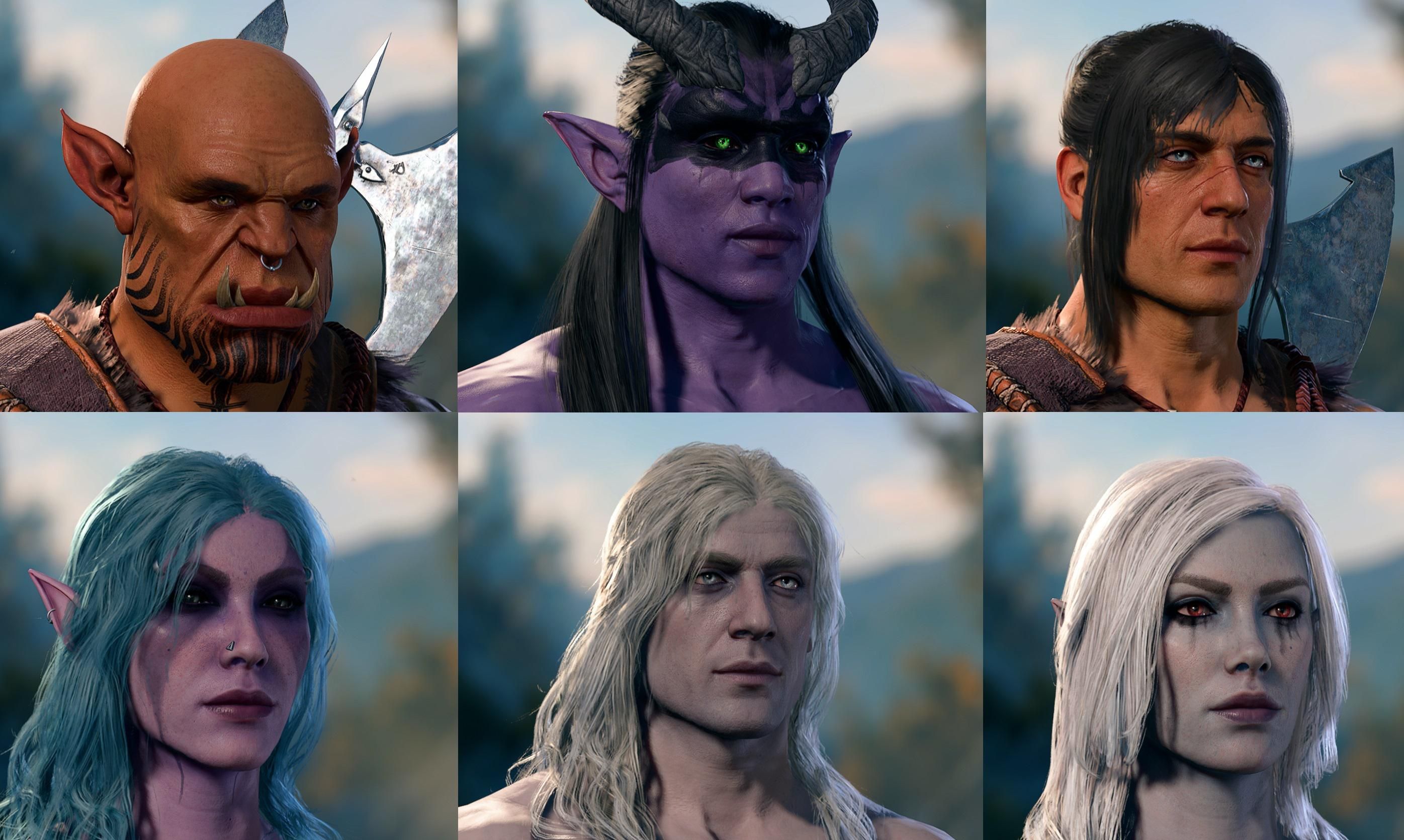 Попурри — Гаррош, Иллидан, Вариан Ринн, Тиранда, Артас Менетил и Сильвана из World of Warcraft в Baldur’s Gate 3