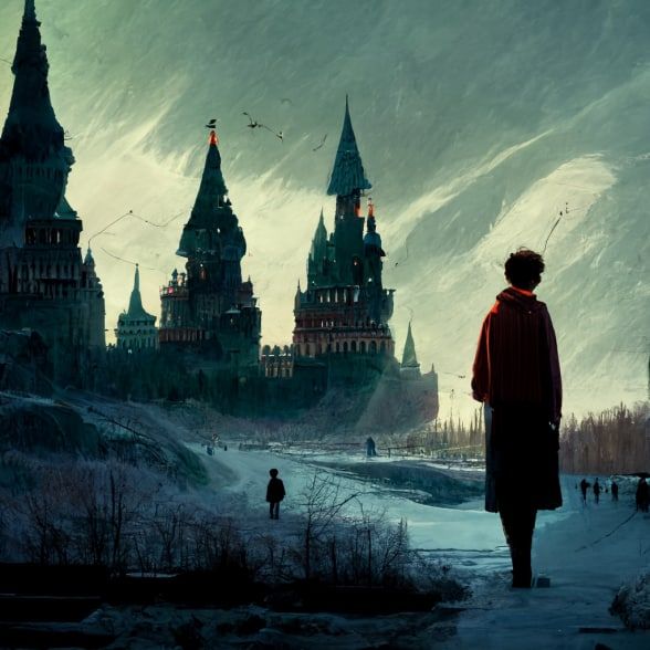 «Гарри Поттер» в России — варианты рисунков, сгенерированных нейросетью