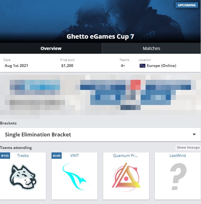 Ghetto eGames Cup 7