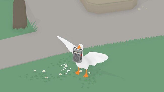 Скриншот из Untitled Goose Game