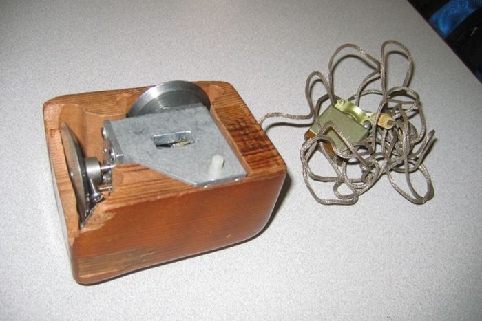 Прототип первой компьютерной мыши, созданный Инглишем