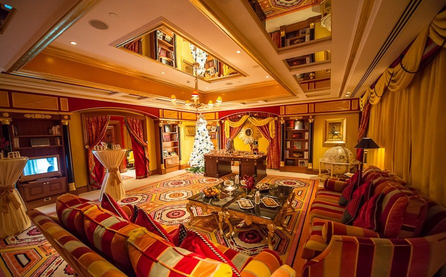 Королевский люкс в лучшем отеле мира