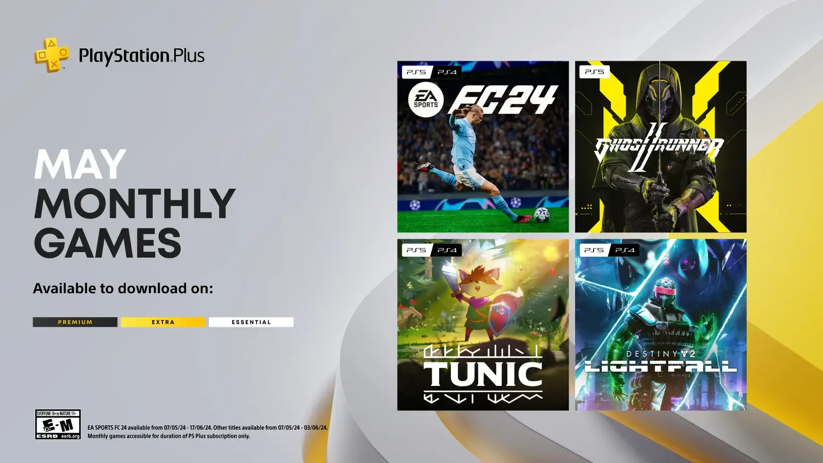 EA Sports FC 24 и Ghostrunner 2 станут доступны пользователям PS Plus