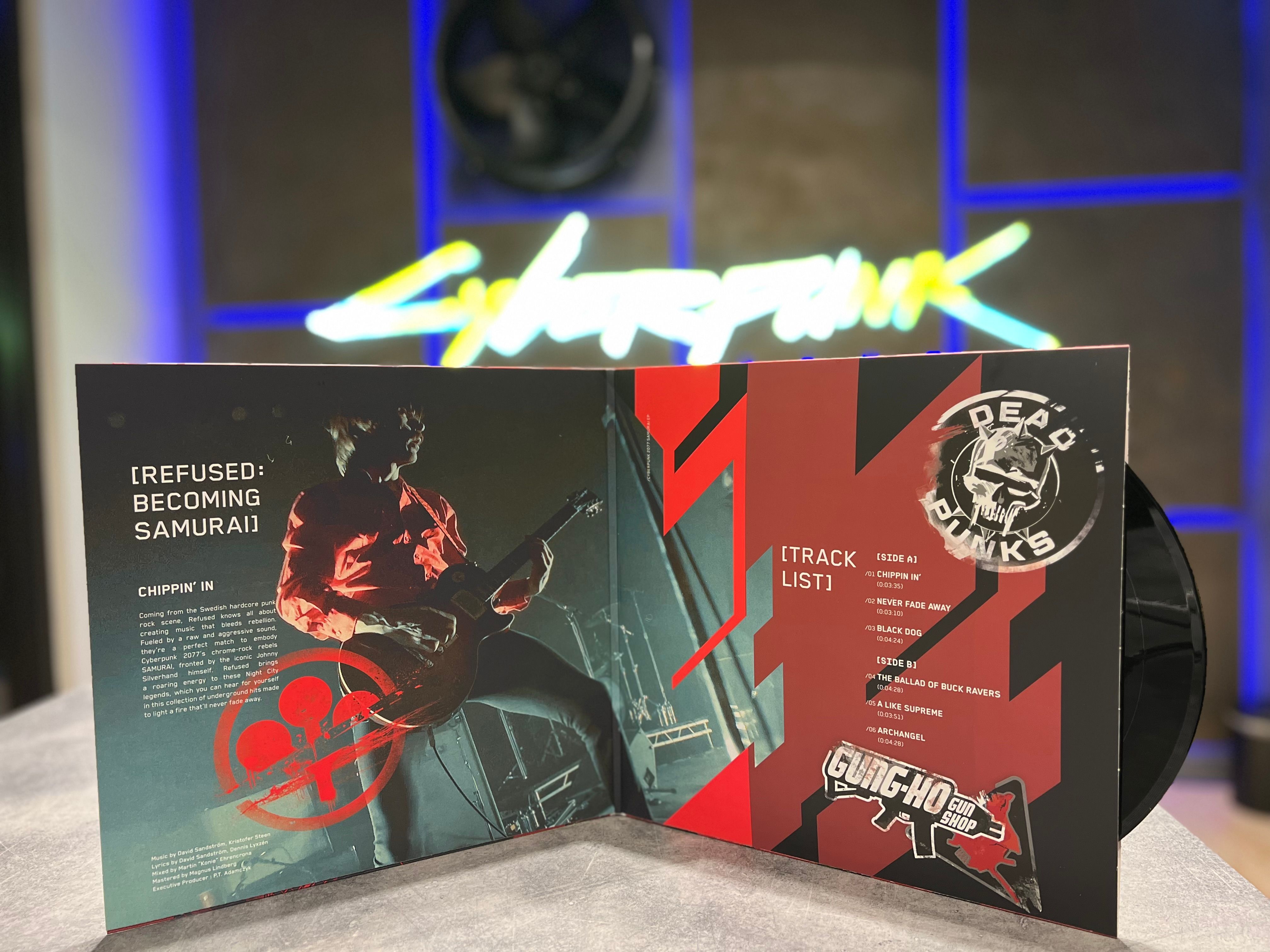 Samurai cyberpunk пластинки фото 2