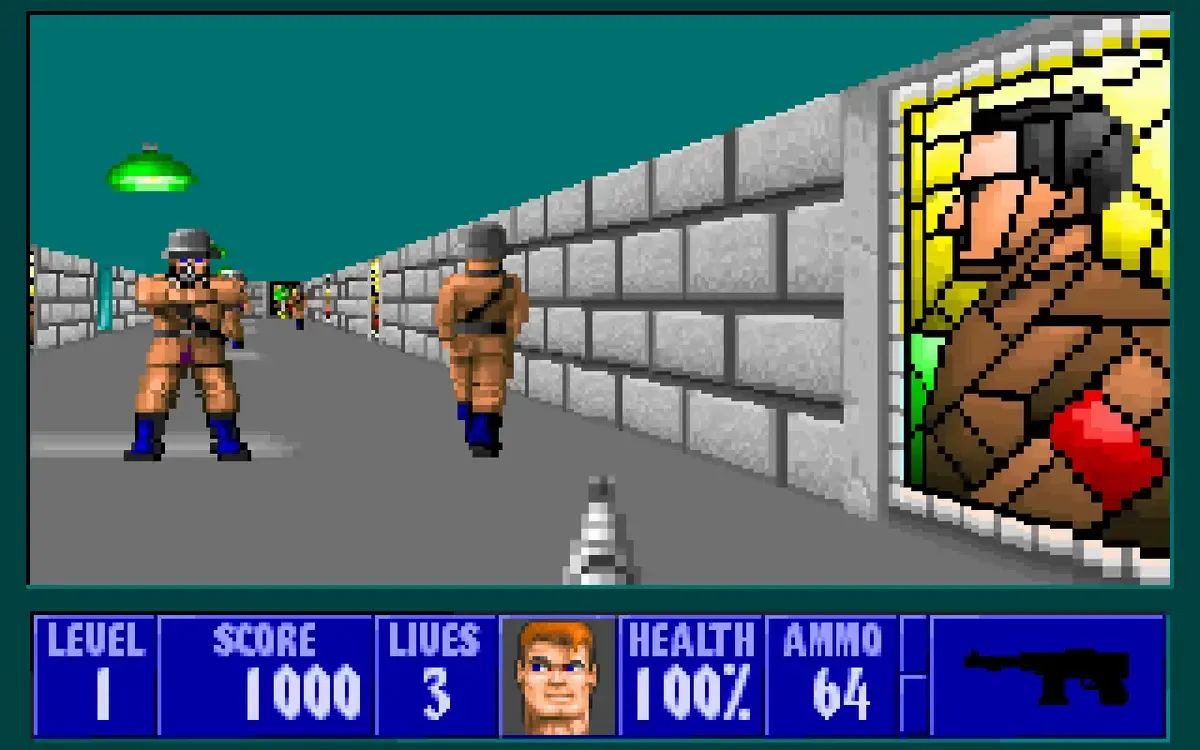 Wolfenstein 3D, 1992