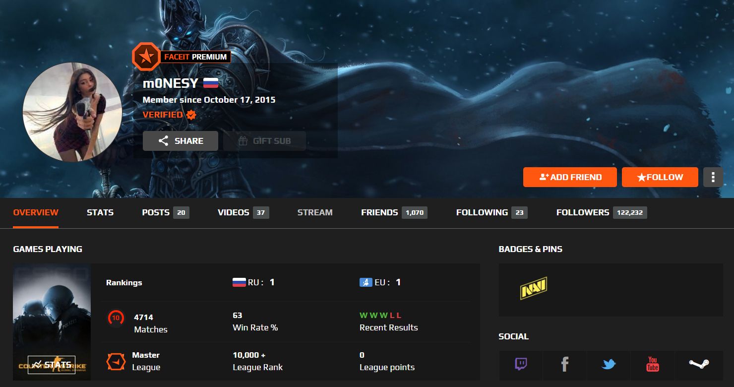 Faceit steam name фото 79