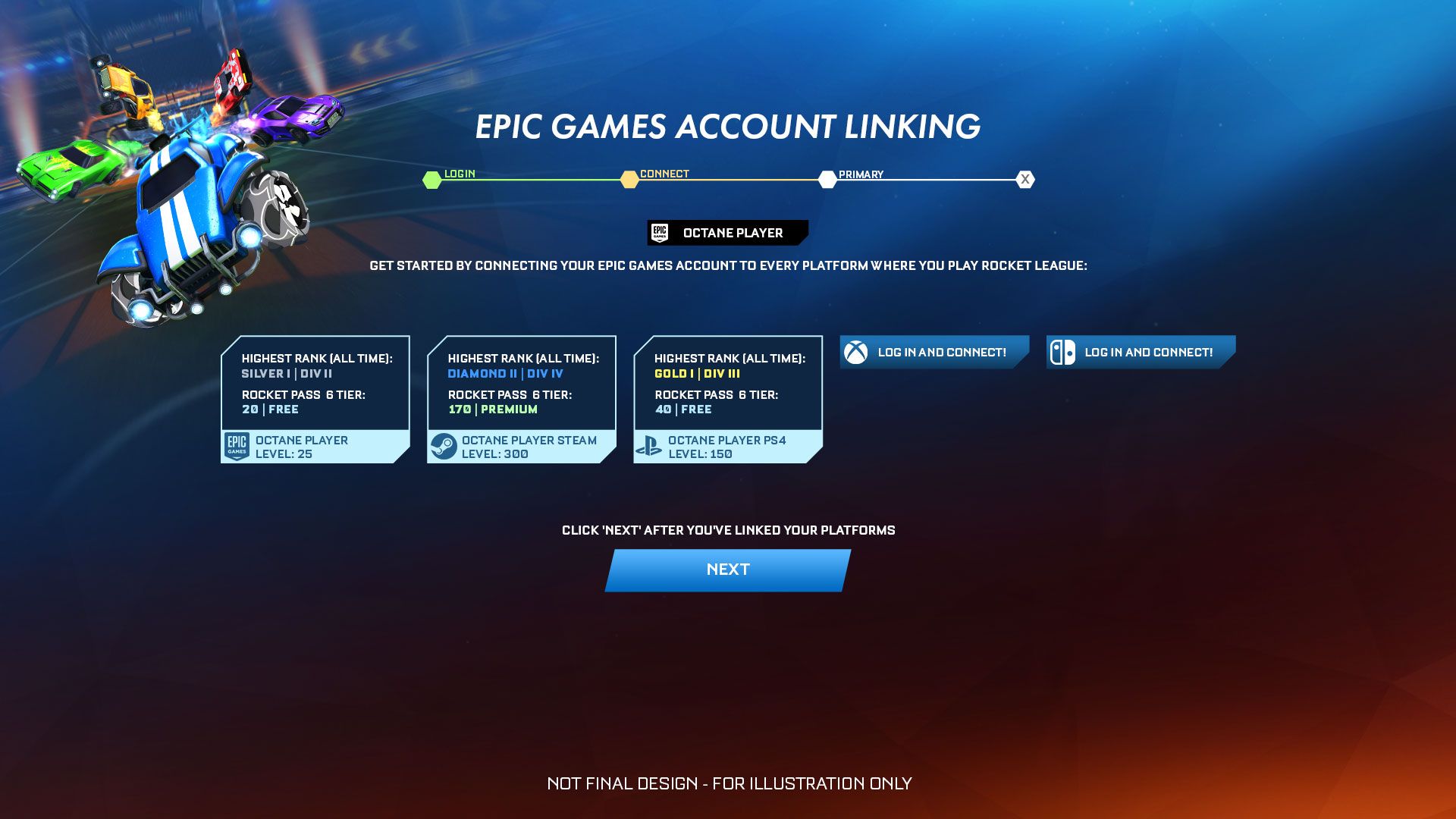 Rocket league steam to epic фото 3