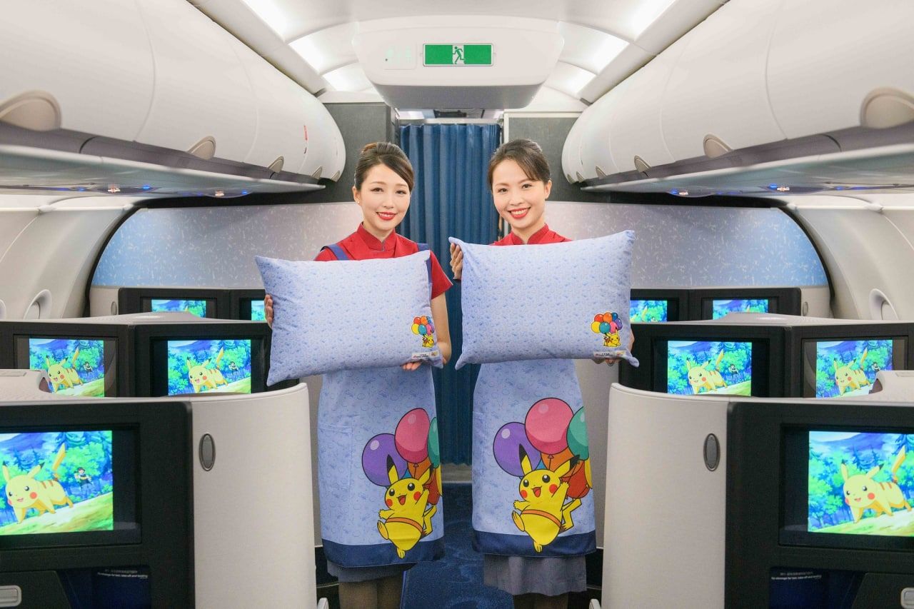 Pikachu Jet CI от China Airlines