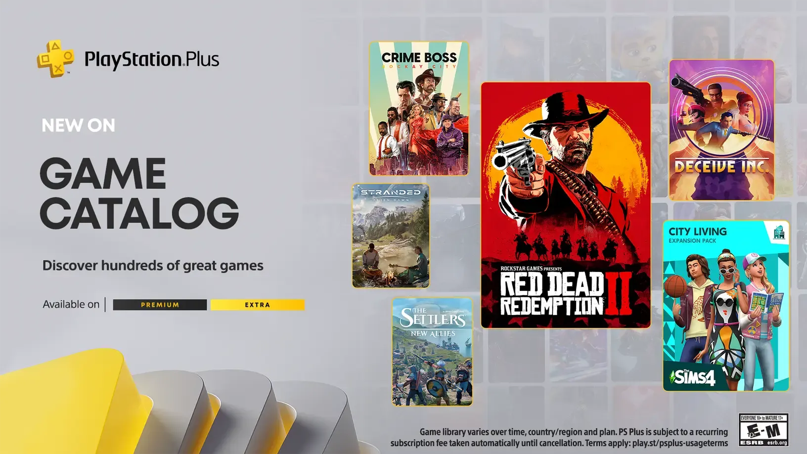 Red Dead Redemption 2, Watch Dogs и Crime Boss войдут в расширенную  подборку PS Plus в мае