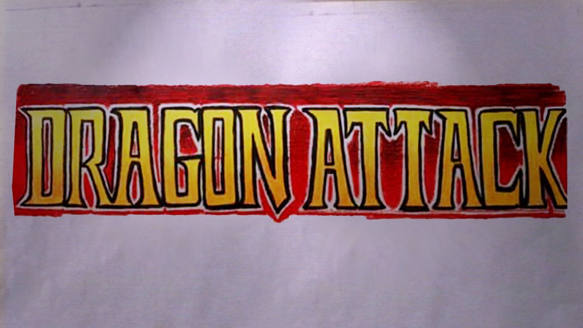 Отмененный набросок логотипа Dragon Attack. Источник: твиттер