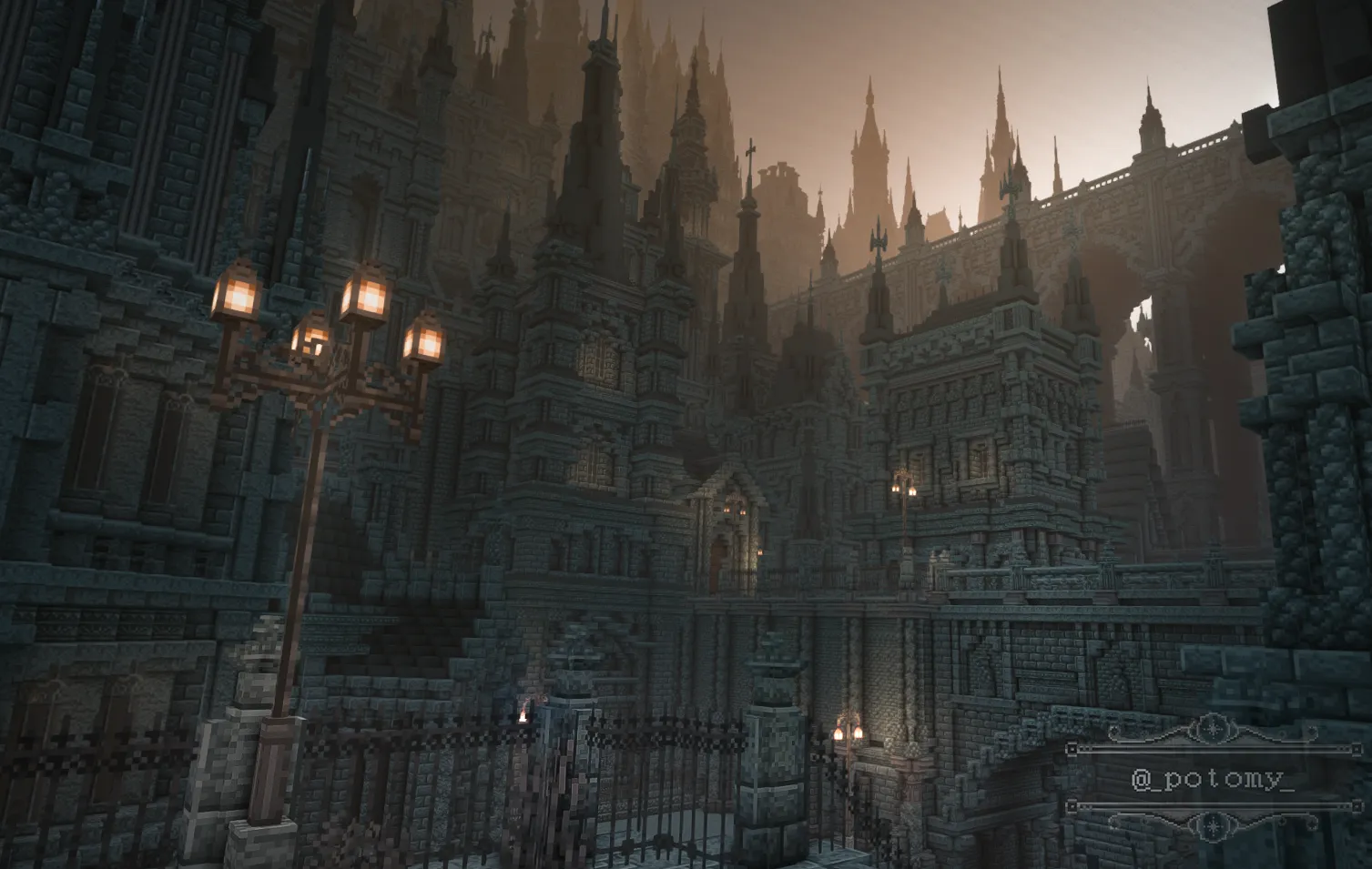 Bloodborne в Minecraft. Источник: reddit.com/Parking_Price6980