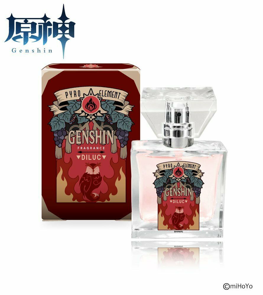 Духи с запахом персонажей Genshin Impact