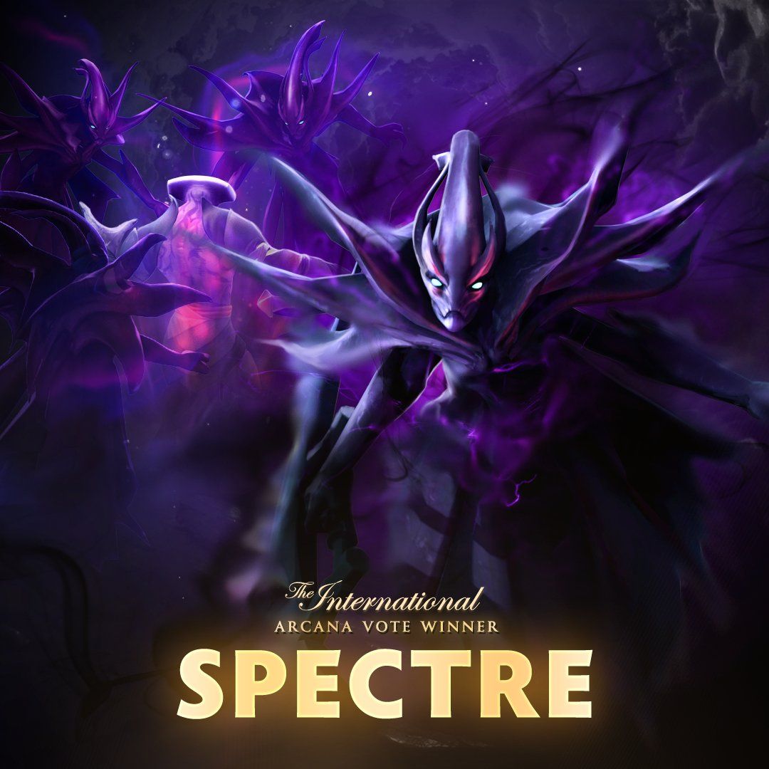 Spectre победила в голосовании за аркану в Dota 2