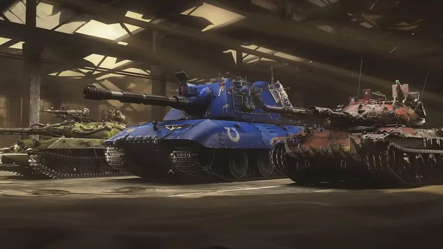 3D-стили танков в World of Tanks, посвященные Warhammer 40K
