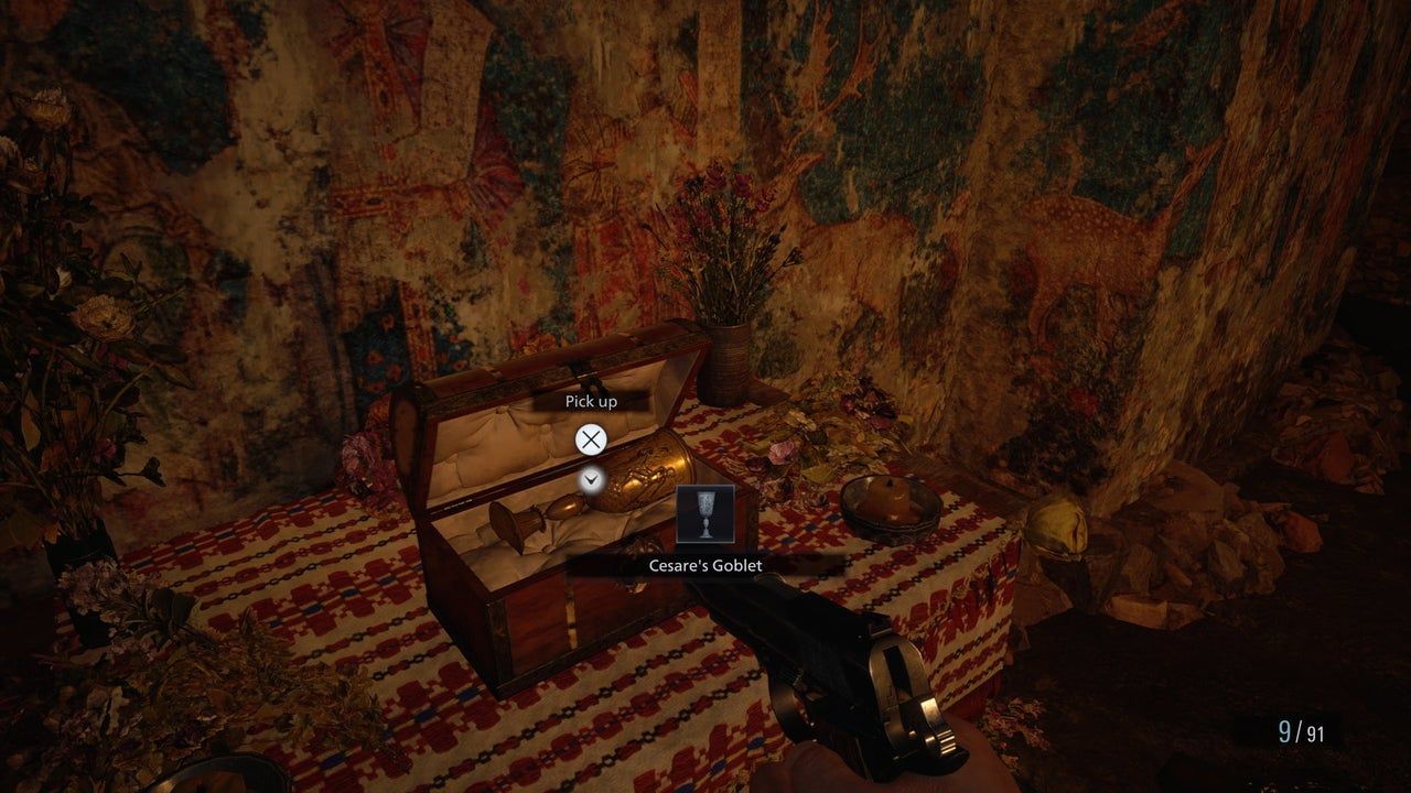Resident evil 8 карта сокровищ