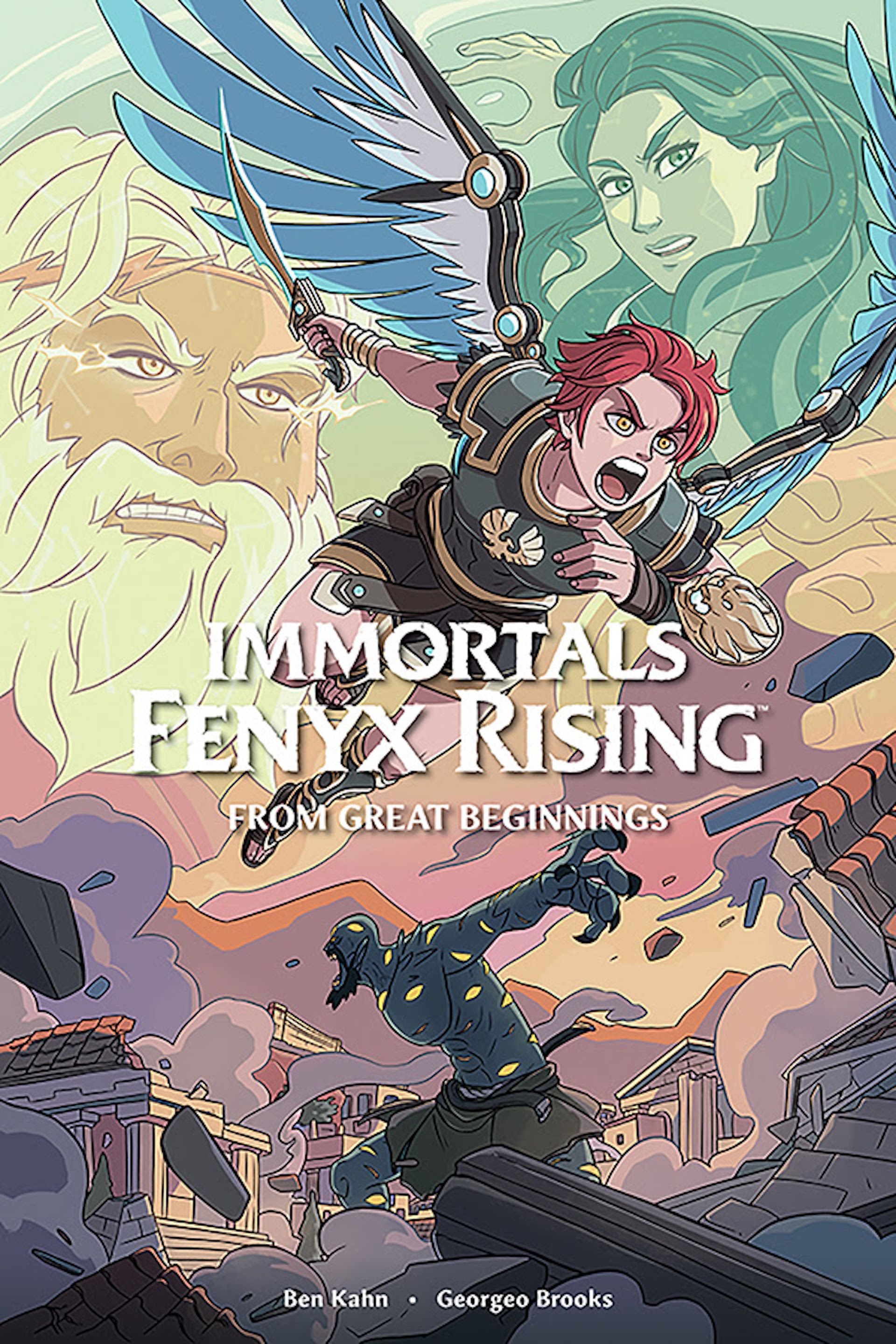 Обложка комикса Immortals Fenyx Rising: From Great Beginnings