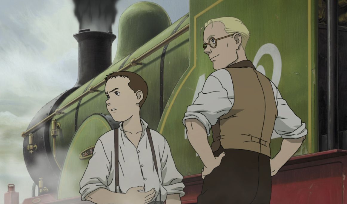Кадр из аниме «Стимбой»