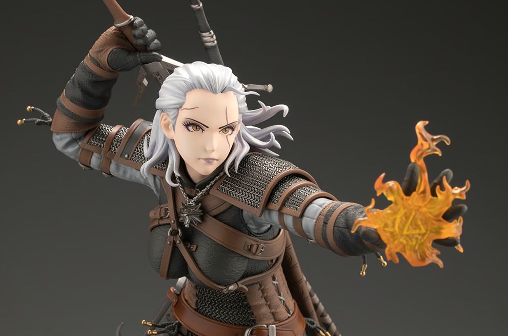 Фигурка Geralt Bishoujo Statue | Источник: sideshow.com