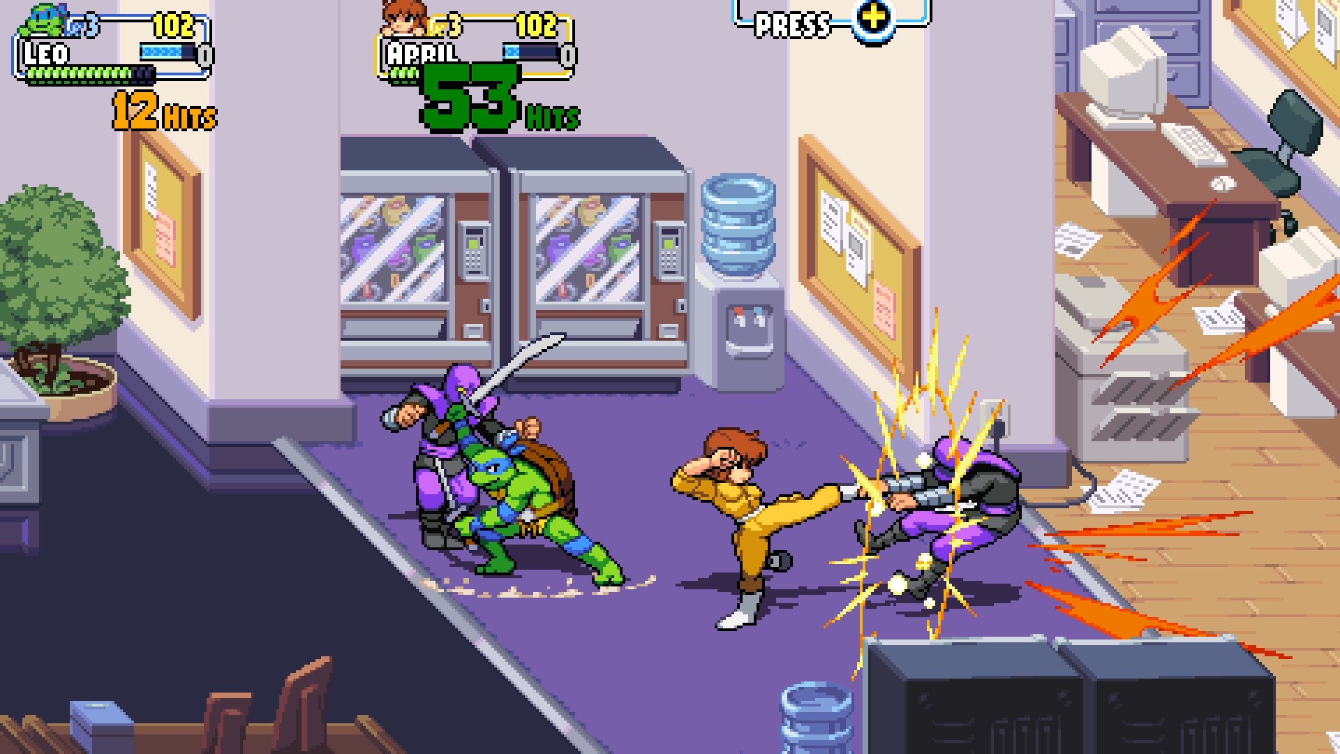 Скриншот из Teenage Mutant Ninja Turtles: Shredder’s Revenge
