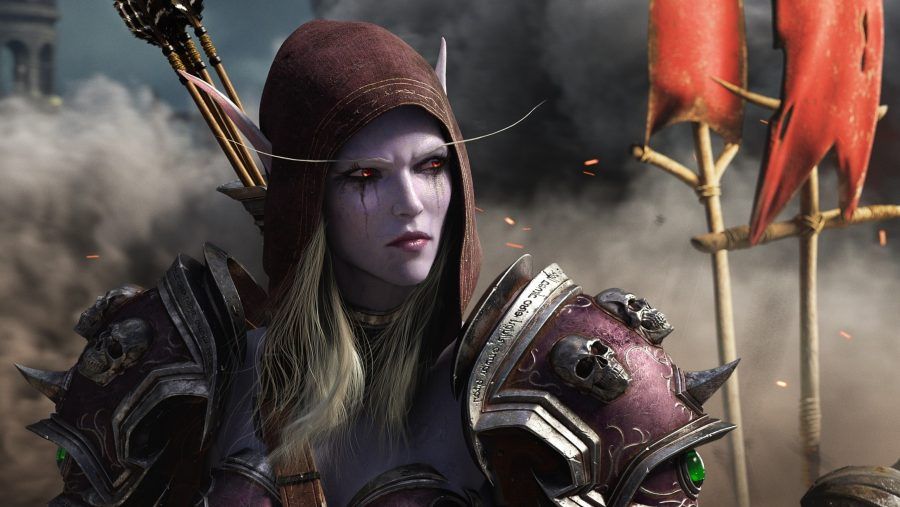 Обновленная Сильвана Ветрокрылая в синематиках Blizzard для World of Warcraft: Battle for Azeroth
