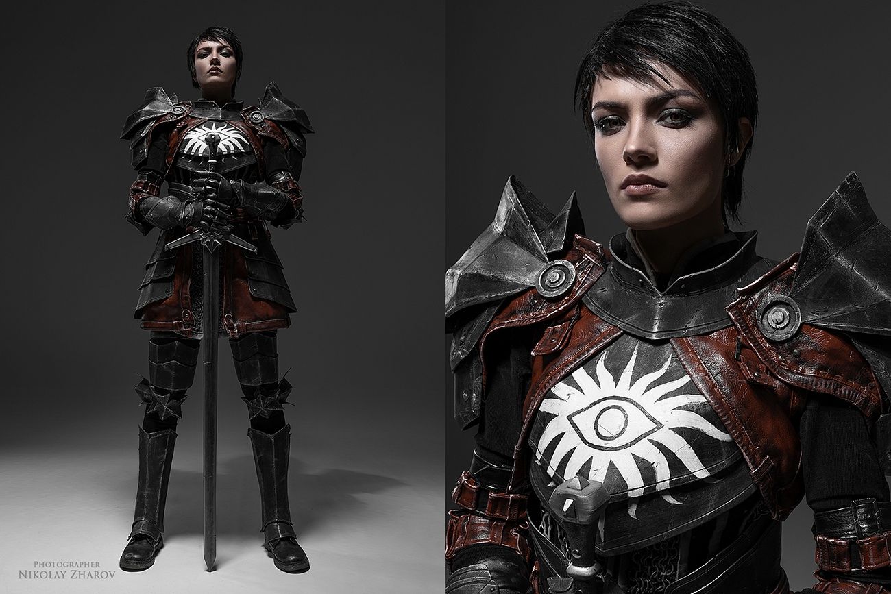 Косплей на Кассандру Пентагаст из Dragon Age II. Косплеер: Dark Incognito. Фотограф: Николай Жаров. Источник: vk.com/nikolay_photogroup