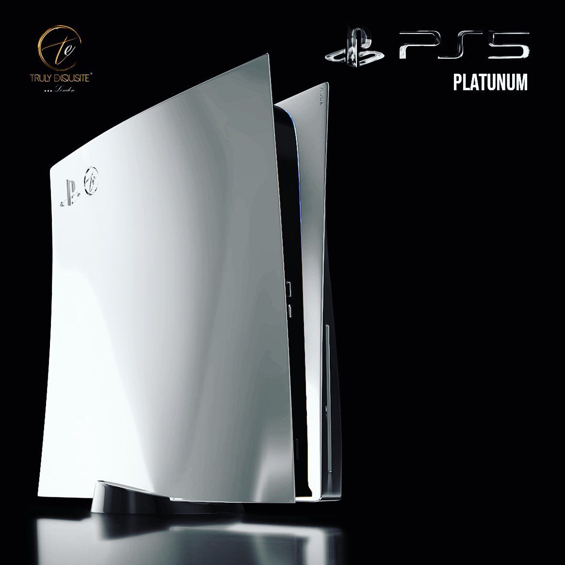 Платиновая PlayStation 5 | Источник: Truly Exquisite