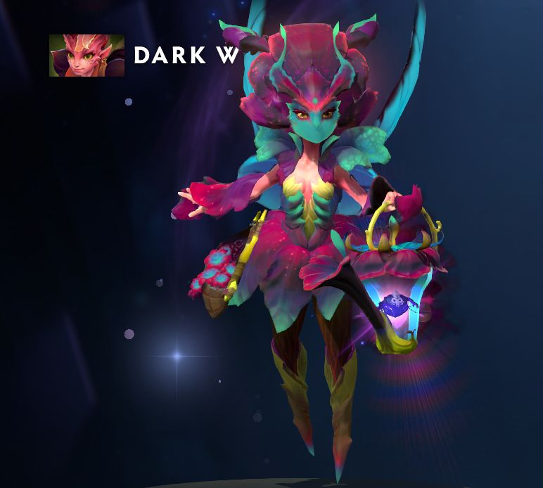 Сет на Dark Willow из голосования для Collector\'s Cache | Источник: Dota 2