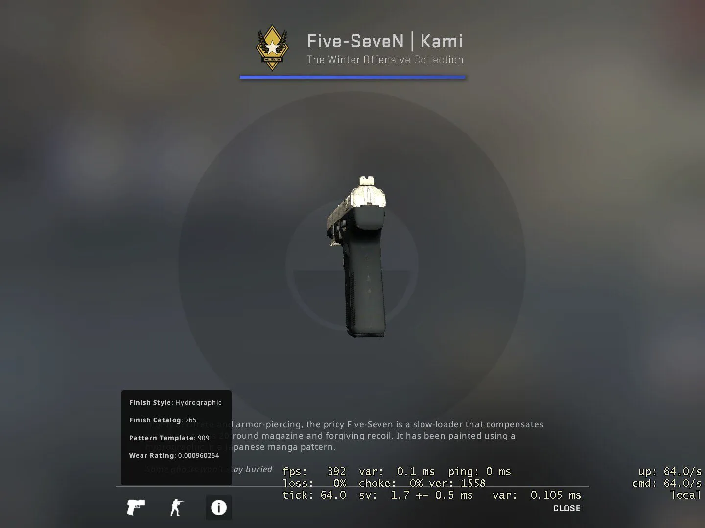 Five-SeveN | Ками. Источник: твиттер pops