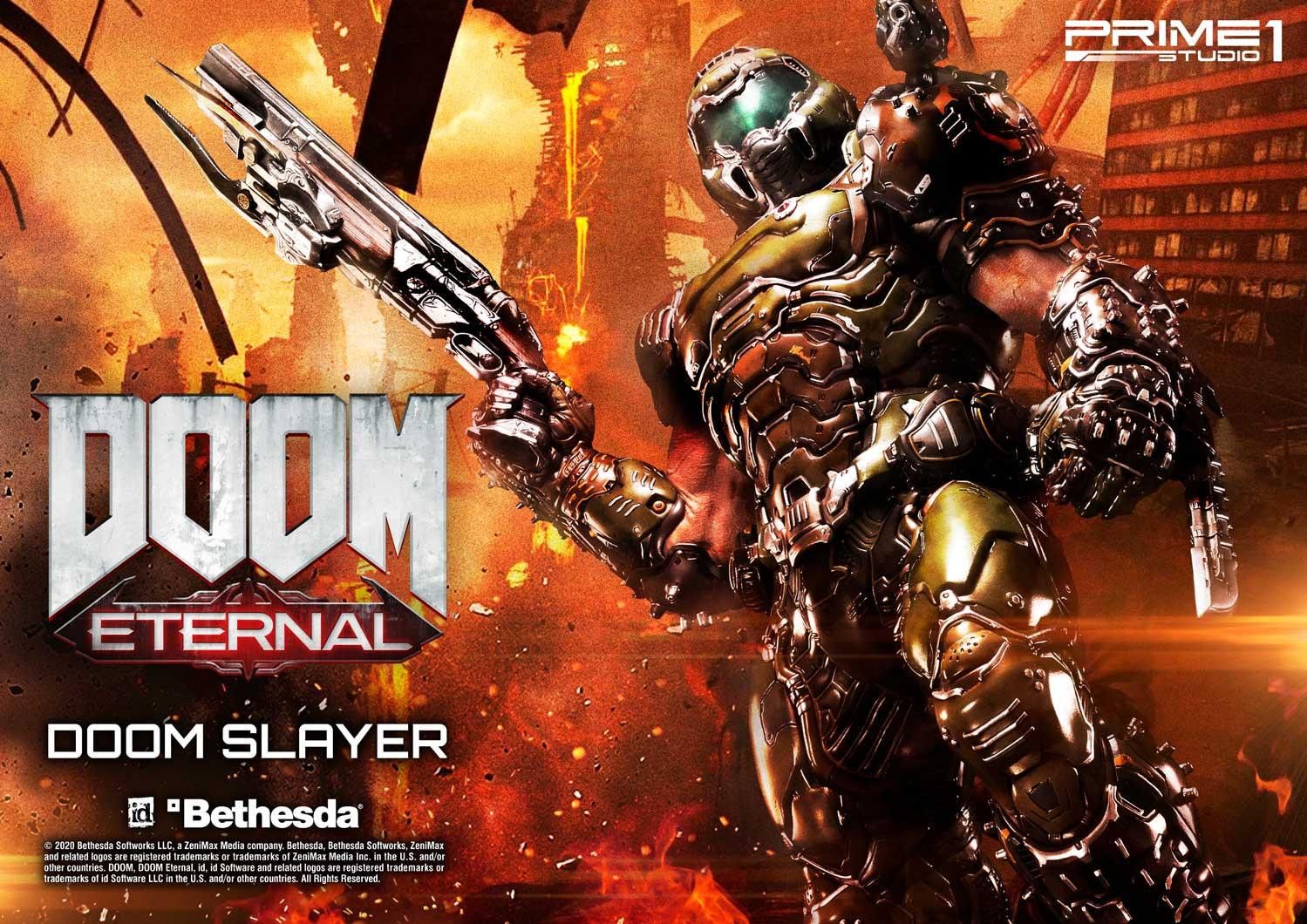 Метровая фигурка Думгая из Doom Eternal поступит в продажу в 2021 году