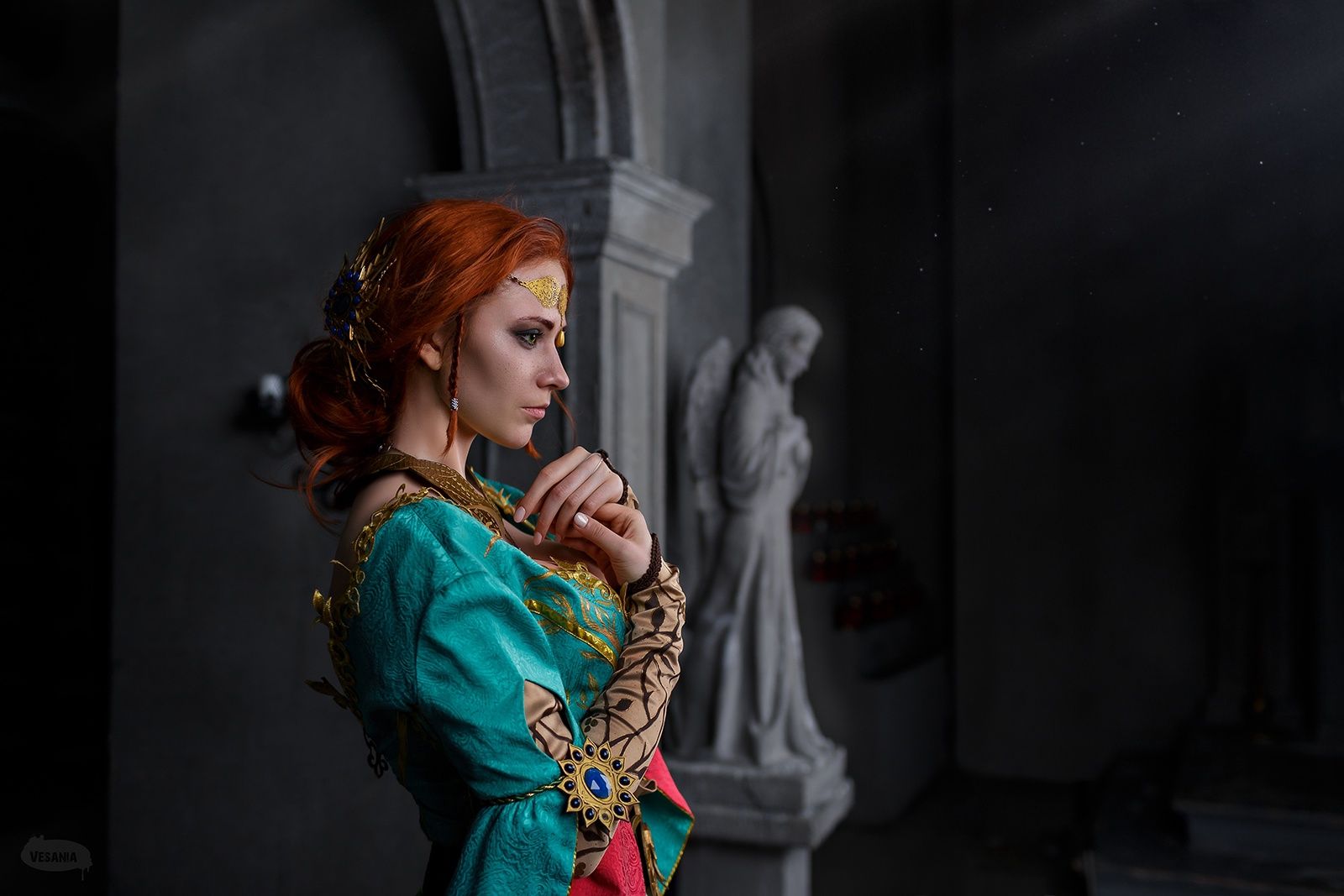 Triss the witcher 3 cosplay фото 56