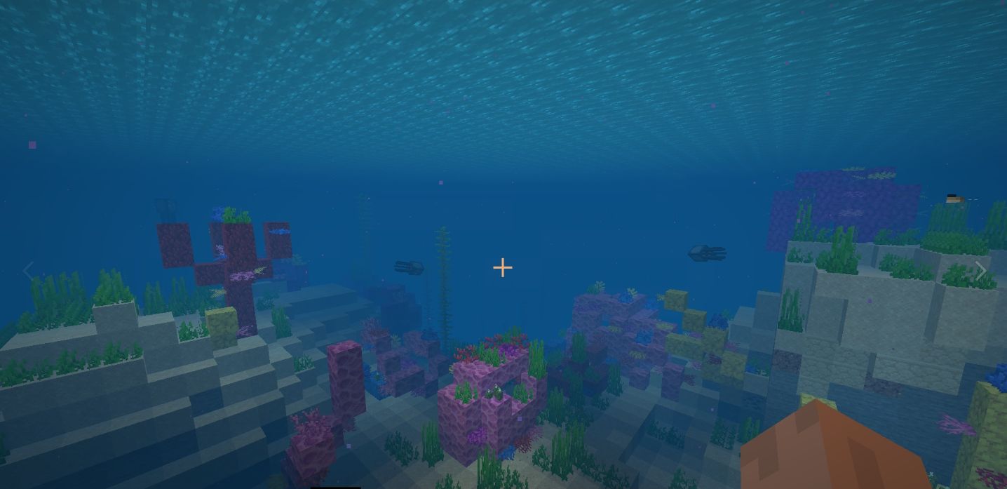 Кораллы в Minecraft