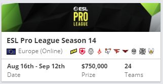 ESL Pro League Season 14