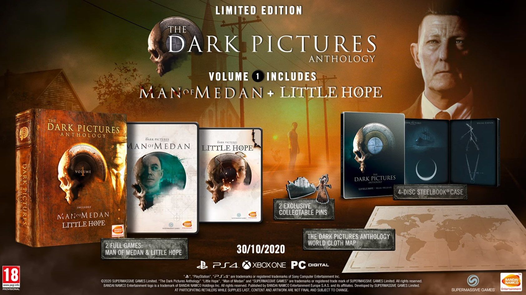 Стала известна дата выхода The Dark Pictures Anthology: Little Hope