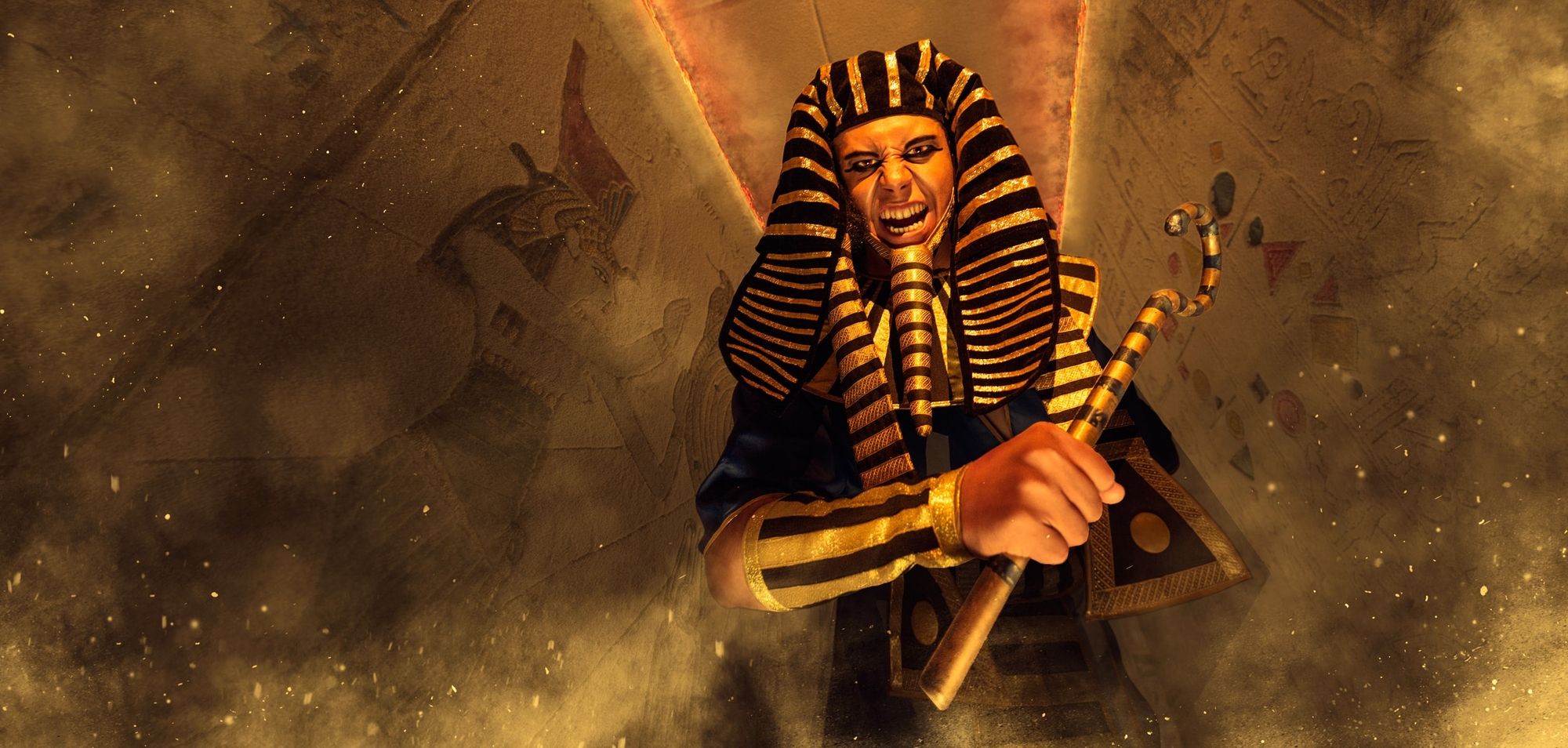 В промоматериалах Рамзес, увы, не тот (а в самом квесте его нет вовсе)
