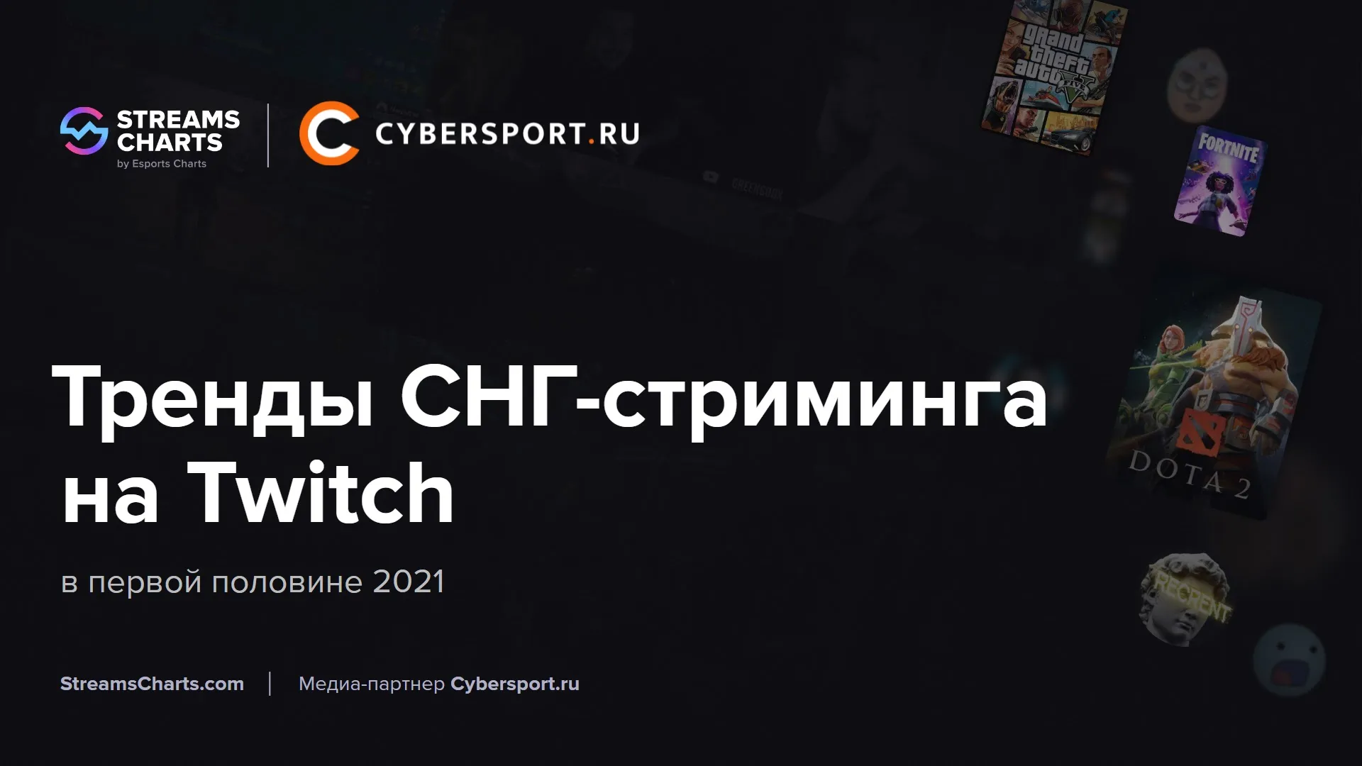 Самая подробная статистика русскоязычного сегмента Twitch — исследование  Streams Charts и Cybersport.ru