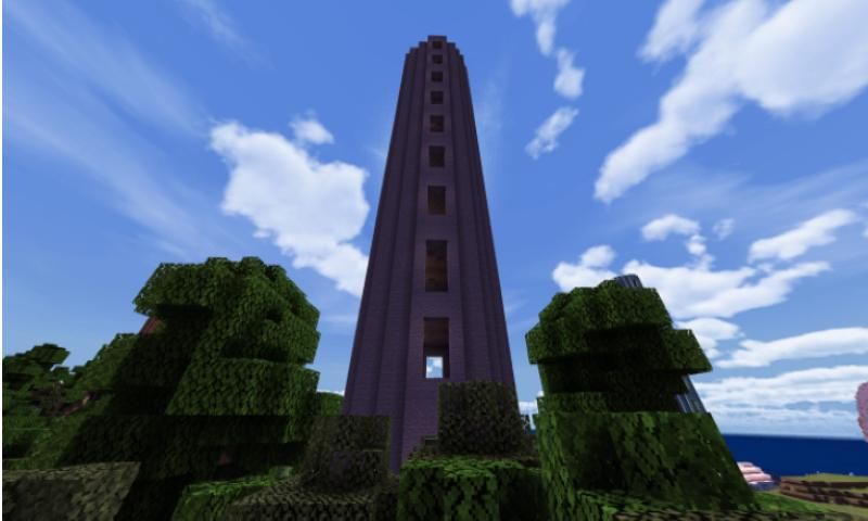 Мод Hardcore Battle Towers для Minecraft.